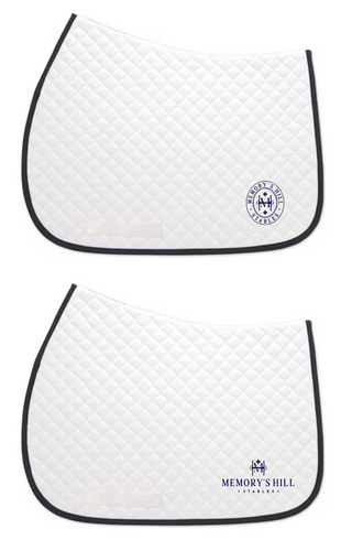 Memory's Hill Stables - Saddle Pad