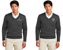 Load image into Gallery viewer, Memory&#39;s Hill Stables - Brooks Brothers ® Washable Merino V-Neck Sweater