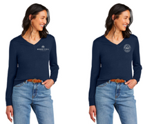 Load image into Gallery viewer, Memory&#39;s Hill Stables - Brooks Brothers ® Washable Merino V-Neck Sweater