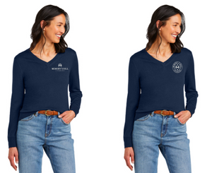 Memory's Hill Stables - Brooks Brothers ® Washable Merino V-Neck Sweater