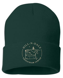 Hill-N-Dale Equestrian Center - Sportsman - 12" Knit Beanie