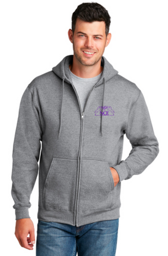 NCE Equestrian - Port & Company® Core Fleece Full-Zip Hooded Sweatshirt (Men's, Ladies, Youth)