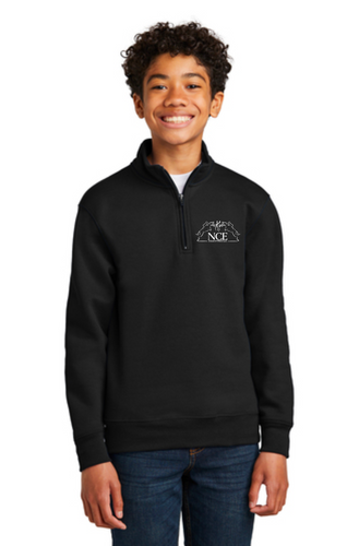 NCE Equestrian - Port & Company ® Youth Core Fleece 1/4-Zip Pullover Sweatshirt