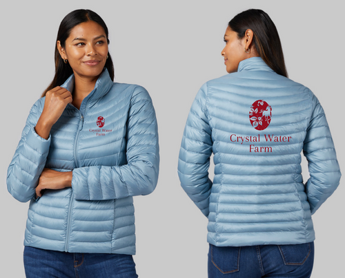 Crystal Water Farm - Women's Ultra-Light Down Packable Jacket