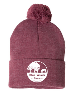 Blue Winds Farm - 12" Knit Beanie