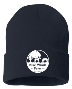 Blue Winds Farm - 12" Knit Beanie