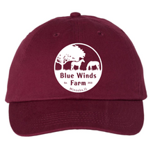 Load image into Gallery viewer, Blue Winds Farm - Classic Baseball Cap