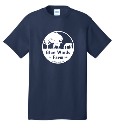 Blue Winds Farm - Port & Company® Core T-Shirt (Men's, Ladies, Youth)