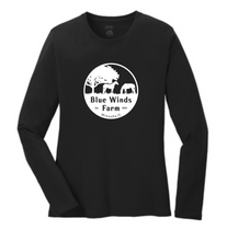 Load image into Gallery viewer, Blue Winds Farm - Port &amp; Company® Long Sleeve Core Cotton Tee (Men&#39;s, Ladies, Youth)