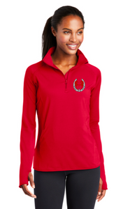 Moctezuma Stables - Sport-Tek® Sport-Wick® Stretch 1/2-Zip Pullover (Ladies & Men's)