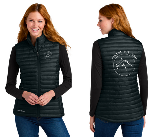 Golden Fox Farm - Eddie Bauer® Packable Quilted Full-Zip Vest (Men's, Ladies)