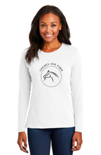 Load image into Gallery viewer, Golden Fox Farm - Port &amp; Company® Long Sleeve Core Cotton Tee (Men&#39;s, Ladies, Youth)