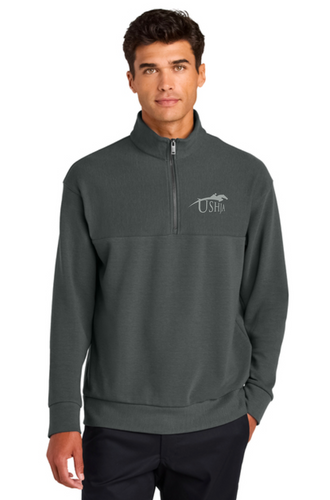 USHJA - Men's Linear 1/4-Zip