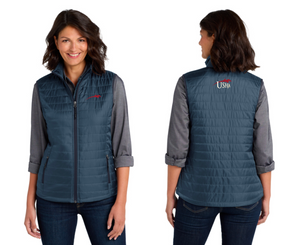 USHJA - Port Authority® Ladies Packable Puffy Vest