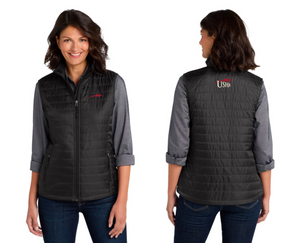 USHJA - Port Authority® Ladies Packable Puffy Vest