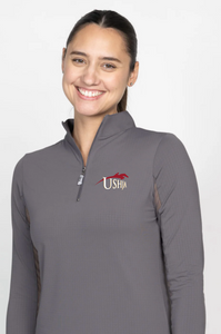 USHJA - EIS Solid COOL Shirt ® (Ladies & Children)