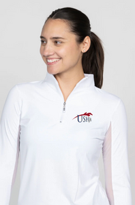 USHJA - EIS Solid COOL Shirt ® (Ladies & Children)