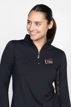 Load image into Gallery viewer, USHJA - EIS Solid COOL Shirt ® (Ladies &amp; Children)