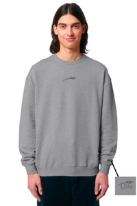 USHJA - Premium Monochrome Crewneck Sweatshirt