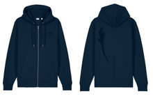 Load image into Gallery viewer, USHJA - Premium Monochrome Full-Zip Hooded Sweatshirt