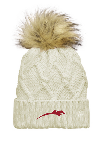 USHJA - New Era ® Faux Fur Pom Beanie