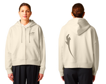 Load image into Gallery viewer, USHJA - Women’s Ida Full-Zip Monochrome Hooded Sweatshirt