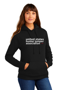 USHJA  - Ladies Core Fleece Pullover Hooded Sweatshirt