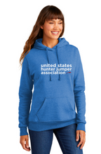 Load image into Gallery viewer, USHJA  - Ladies Core Fleece Pullover Hooded Sweatshirt