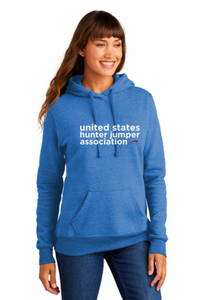 USHJA  - Ladies Core Fleece Pullover Hooded Sweatshirt