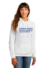 Load image into Gallery viewer, USHJA  - Ladies Core Fleece Pullover Hooded Sweatshirt