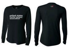 Load image into Gallery viewer, USHJA - Cooling Performance Long Sleeve Tee