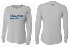 Load image into Gallery viewer, USHJA - Cooling Performance Long Sleeve Tee