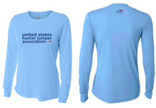 Load image into Gallery viewer, USHJA - Cooling Performance Long Sleeve Tee