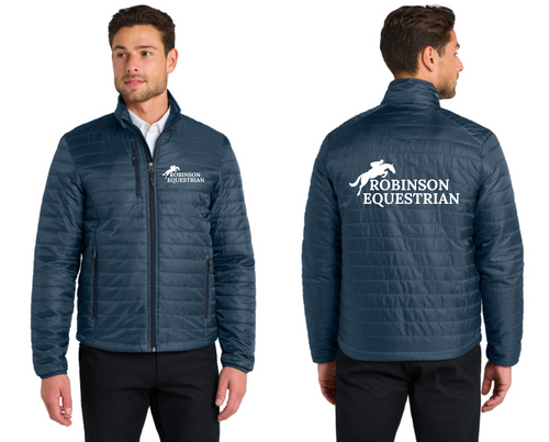 Robinson Equestrian - Port Authority® Men's Packable Puffy Jacket