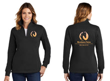 Load image into Gallery viewer, Moonhaven Farms - Sport-Tek® Ladies 1/4-Zip Sweatshirt