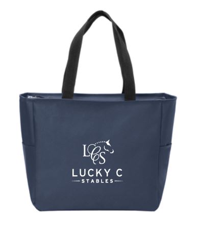 Lucky C Stables - Port Authority® Essential Zip Tote