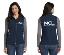 Load image into Gallery viewer, MCL Equestrian Port Authority® Core Soft Shell Vest