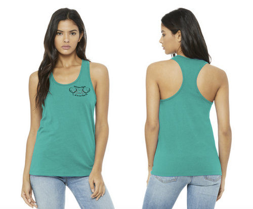 SMH Equine Clipping - BELLA+CANVAS ® Women’s Jersey Racerback Tank