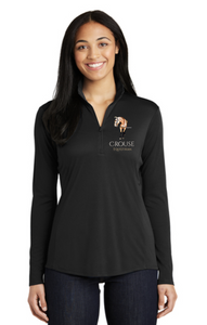 Crouse Equestrian - Sport-Tek® Ladies PosiCharge® Competitor™ 1/4-Zip Pullover