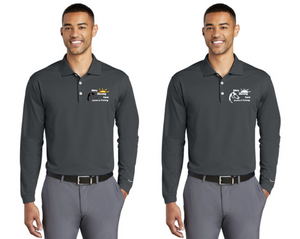 Misty Morning Farm - Nike Long Sleeve Dri-FIT Stretch Tech Polo