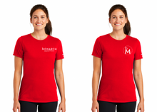 Load image into Gallery viewer, Monarch Equestrian - Nike Ladies Dri-FIT Cotton/Poly Scoop Neck Tee