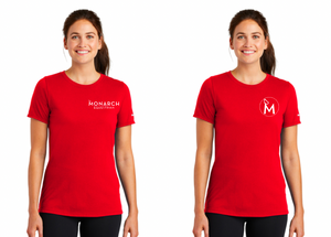 Monarch Equestrian - Nike Ladies Dri-FIT Cotton/Poly Scoop Neck Tee