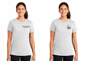 Monarch Equestrian - Nike Ladies Dri-FIT Cotton/Poly Scoop Neck Tee