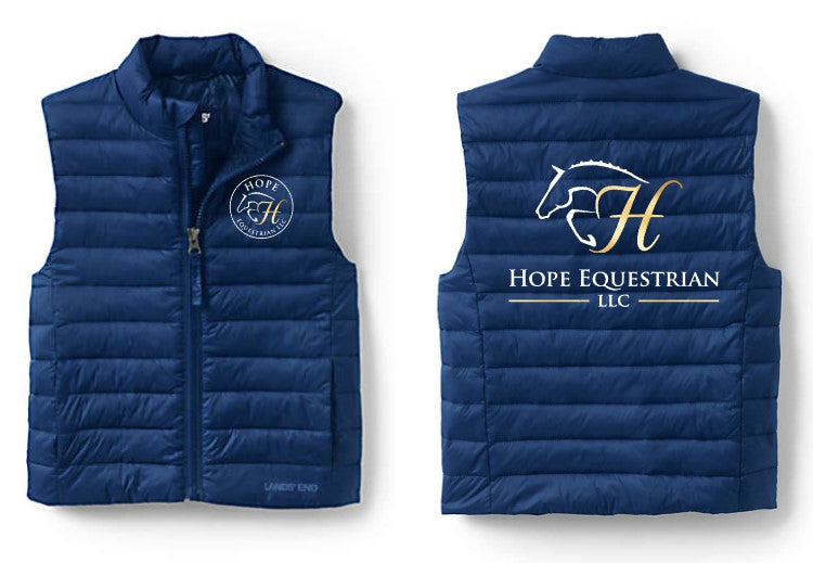 Hope Equestrian - Youth Packable Vest