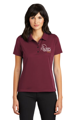 Kris Montgomery Dressage - Nike Ladies Tech Basic Dri-FIT Polo