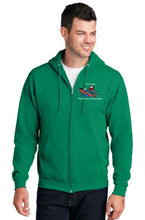Load image into Gallery viewer, FLPO - Port &amp; Company® Core Fleece Full-Zip Hooded Sweatshirt (Adult &amp; Youth)